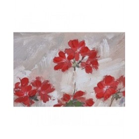 Quadro Home ESPRIT Bianco Marrone Rosso Cottage 40 x 3 x 50 cm (4 Unità)