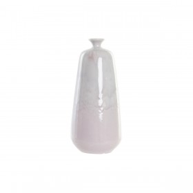 Vaso DKD Home Decor Ceramica Rosa chiaro Bicolore 15 x 15 x 32 cm Moderno