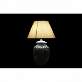 Lampada da tavolo DKD Home Decor Elefante Azzurro Bianco 220 V 50 W Indiano (40 x 40 x 63 cm)