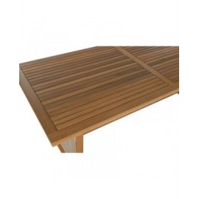 Tavolo con sedie Home ESPRIT Marrone Corda Legno di eucalipto 230 x 100 x 75 cm