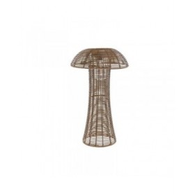 Lampada ad energia solare Home ESPRIT Marrone 30 x 30 x 50 cm
