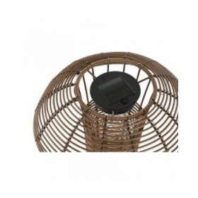 Lampada ad energia solare Home ESPRIT Marrone 30 x 30 x 50 cm