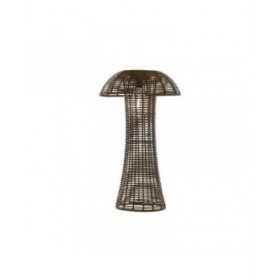 Lampada ad energia solare Home ESPRIT Marrone 30 x 30 x 50 cm