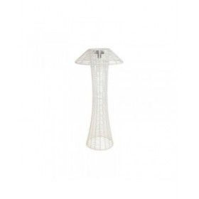 Lampada ad energia solare Home ESPRIT Bianco 35 x 35 x 76 cm