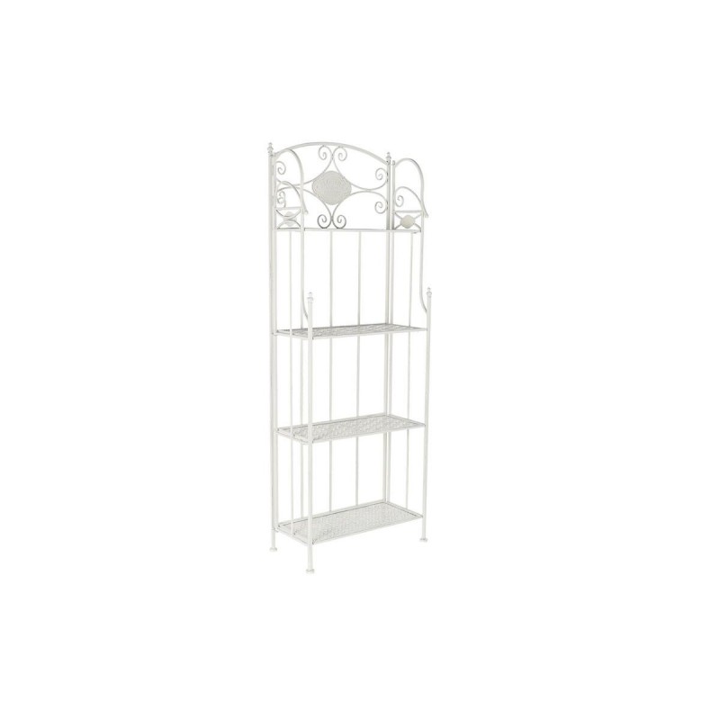 Scaffale Home ESPRIT Bianco Metallo 4 Mensole 61 x 29 x 163,5 cm