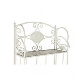 Scaffale Home ESPRIT Bianco Metallo 4 Mensole 61 x 29 x 163,5 cm
