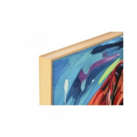 Quadro Home ESPRIT Moderno Cane 80 x 3,5 x 80 cm (2 Unità)