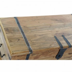 Forziere DKD Home Decor Naturale Coloniale Acacia 90 x 40 x 40 cm