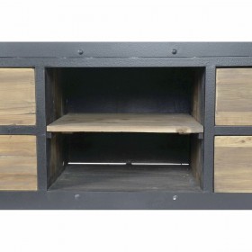 Libreria DKD Home Decor Metallo Alluminio Pino (160 x 45 x 243 cm)