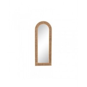 Specchio da parete Home ESPRIT Naturale Scandi 45 x 2 x 120 cm