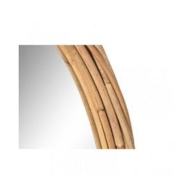 Specchio da parete Home ESPRIT Naturale Alpino 61,5 x 3 x 95 cm