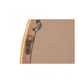 Specchio da parete Home ESPRIT Naturale Alpino 61,5 x 3 x 95 cm
