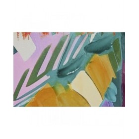Tela Home ESPRIT Palme Tropicale 90 x 3,5 x 120 cm (2 Unità)