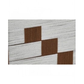 Quadro Home ESPRIT Bianco Marrone Beige Moderno Città 50 x 3 x 50 cm (2 Unità)