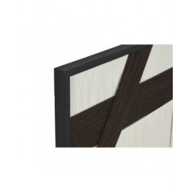 Quadro Home ESPRIT Bianco Grigio scuro Moderno Città 60 x 3 x 90 cm (2 Unità)