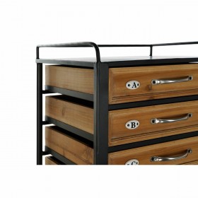 Cassettiera DKD Home Decor Ferro Brad (40 x 33 x 122 cm)
