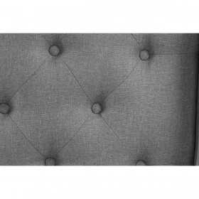 Testiera del Letto DKD Home Decor Grigio Plastica 194 x 20 x 170 cm