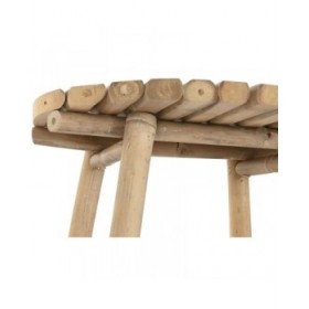 Tavolo con 2 sedie Home ESPRIT Bambù 50 x 50 x 105 cm
