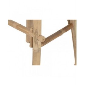 Tavolo con 2 sedie Home ESPRIT Bambù 50 x 50 x 105 cm