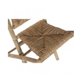 Sedia da giardino Home ESPRIT Bambù 42 x 51 x 94 cm
