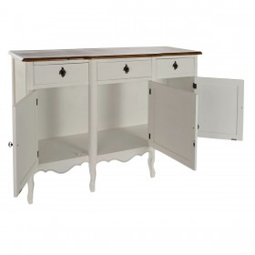 Credenza DKD Home Decor   140 x 45 x 90 cm Marrone Bianco Marrone scuro Legno di paulownia