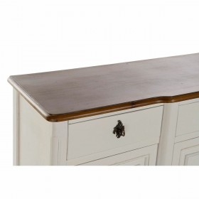 Credenza DKD Home Decor   140 x 45 x 90 cm Marrone Bianco Marrone scuro Legno di paulownia