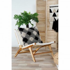 Poltrona DKD Home Decor Bianco PVC Tec (65 x 80 x 68 cm)