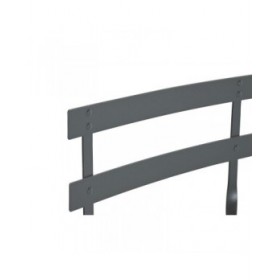 Tavolo con 2 sedie Home ESPRIT Grigio 60 x 60 x 71 cm