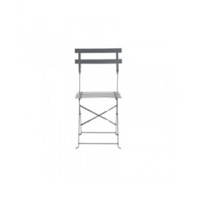 Tavolo con 2 sedie Home ESPRIT Grigio 60 x 60 x 71 cm
