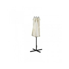 Ombrellone Home ESPRIT Beige Grigio scuro 450 x 262 x 250 cm