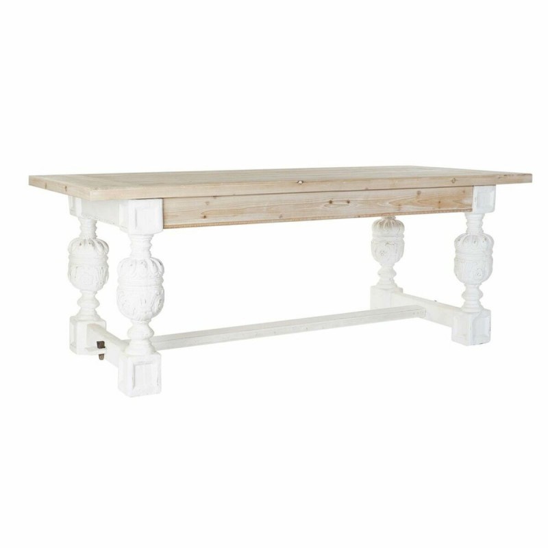 Tavolo da Pranzo DKD Home Decor Legno Abete Legno MDF 200 x 90 x 77 cm