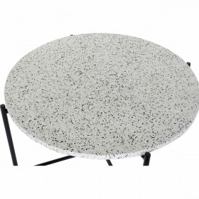 Tavolo da Pranzo DKD Home Decor Pietra Ferro 80 x 80 x 45 cm