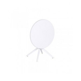 Tavolo da Pranzo Home ESPRIT Bianco Metallo polipropilene 80 x 80 x 75 cm
