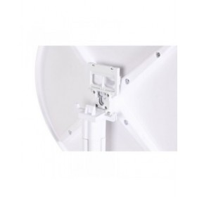 Tavolo da Pranzo Home ESPRIT Bianco Metallo polipropilene 80 x 80 x 75 cm