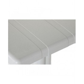 Tavolo da Pranzo Home ESPRIT Grigio Metallo polipropilene 70 x 70 x 75 cm