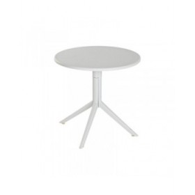 Tavolo da Pranzo Home ESPRIT Grigio Metallo polipropilene 80 x 80 x 75 cm