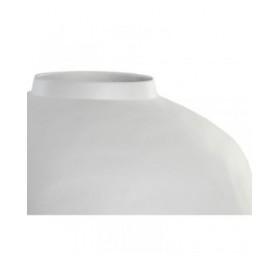 Vaso Home ESPRIT Bianco Gres Stile artigianale 40 x 40 x 44 cm