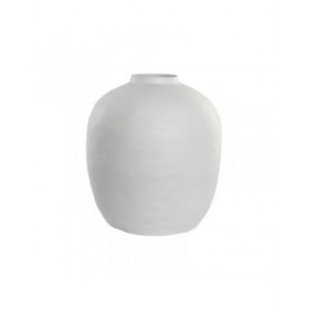 Vaso Home ESPRIT Bianco Gres Stile artigianale 40 x 40 x 44 cm
