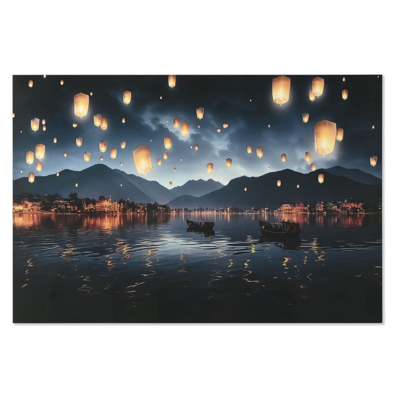 Quadro Home ESPRIT Stampato 150 x 0,4 x 100 cm