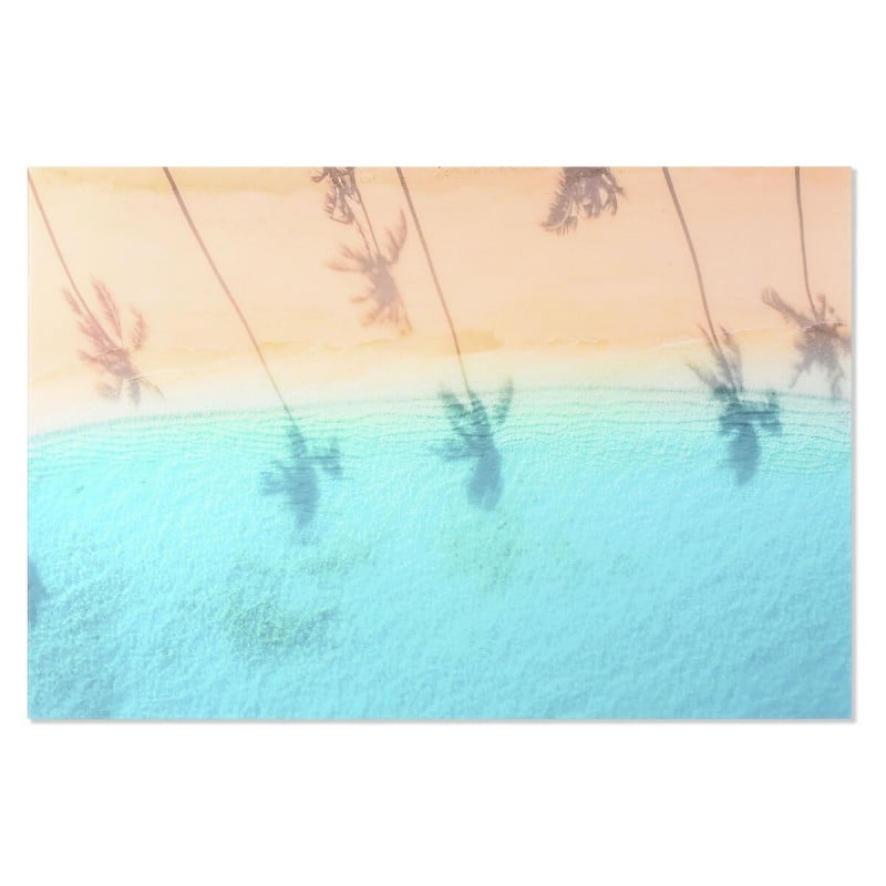 Quadro Home ESPRIT Azzurro Beige Stampato 150 x 0,4 x 100 cm