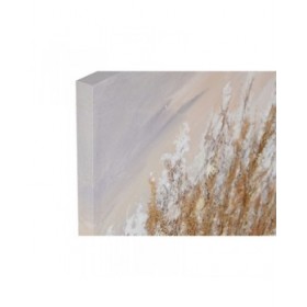 Quadro Home ESPRIT Azzurro Dorato Spiaggia Mediterraneo 80 x 3 x 80 cm (2 Unità)