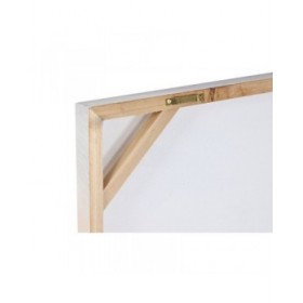 Quadro Home ESPRIT Azzurro Dorato Spiaggia Mediterraneo 80 x 3 x 80 cm (2 Unità)