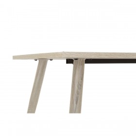 Tavolino da Caffè DKD Home Decor Multicolore Naturale Metallo Legno MDF 120 x 60 x 45 cm