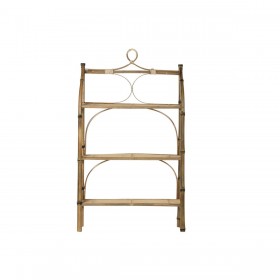 Scaffale DKD Home Decor Naturale Rattan Bambù 3 Mensole (62 x 15 x 103 cm)