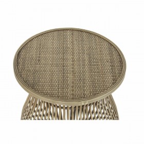 Tavolo aggiuntivo DKD Home Decor Naturale 61 x 61 x 64 cm