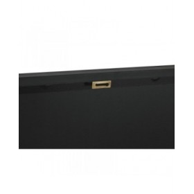 Quadro Home ESPRIT Nero Animale Loft Laccato 64 x 4,5 x 84 cm (4 Unità)