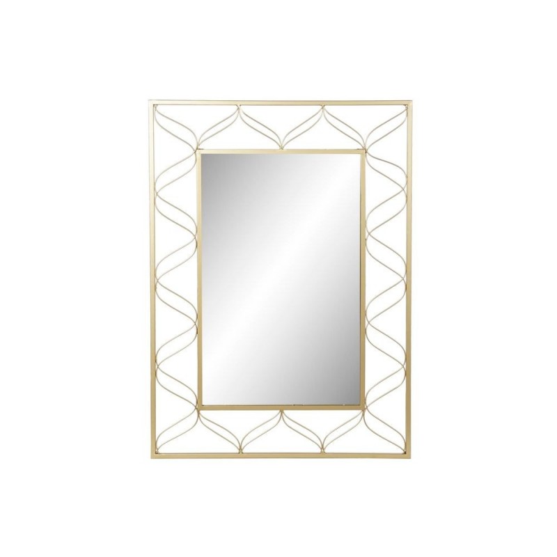 Specchio da parete DKD Home Decor Metallo (70 x 2 x 98 cm)