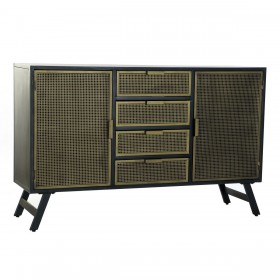 Credenza DKD Home Decor Metallo (144.5 x 42 x 91.5 cm)
