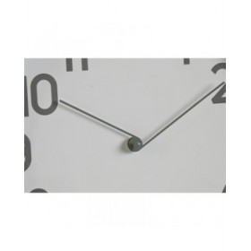 Orologio da Parete Home ESPRIT Nero Grigio PVC 30 x 4 x 30 cm (2 Unità)