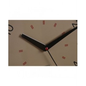 Orologio da Parete Home ESPRIT Bianco Beige Grigio PVC 30 x 4 x 30 cm (3 Unità)